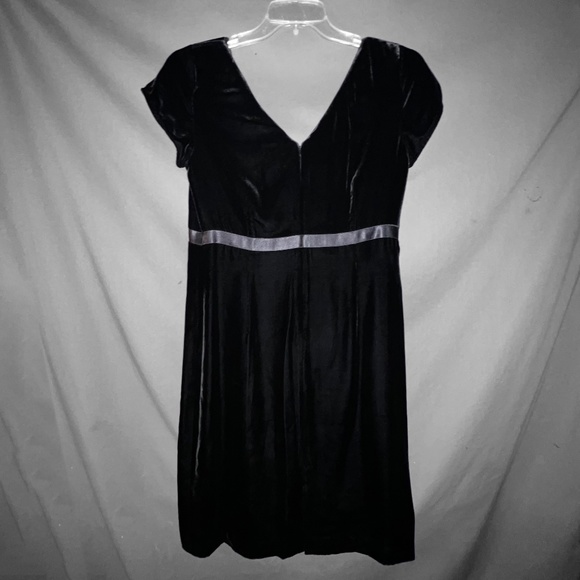 Little Black Velvet Dress - Picture 3 of 6